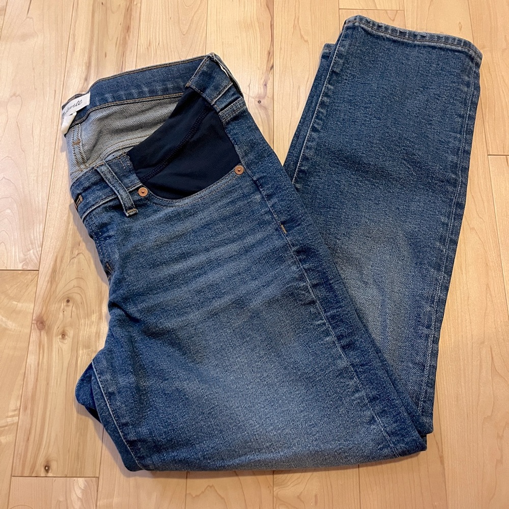 Madewell Maternity Classic Straight jeans